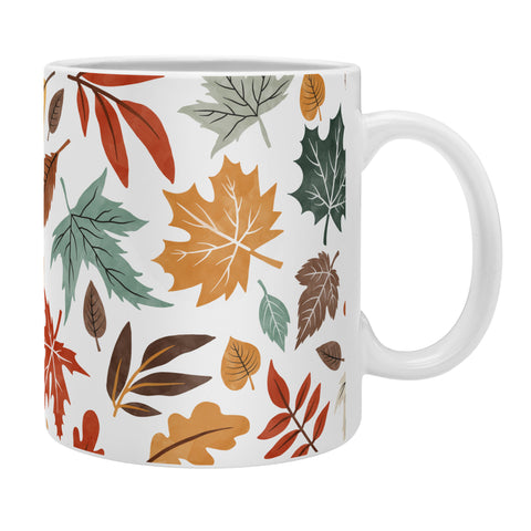 Marta Barragan Camarasa Autumn leaves fall II Coffee Mug