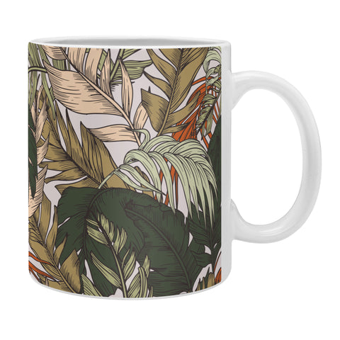 Marta Barragan Camarasa Autumn palm leaves 07 Coffee Mug