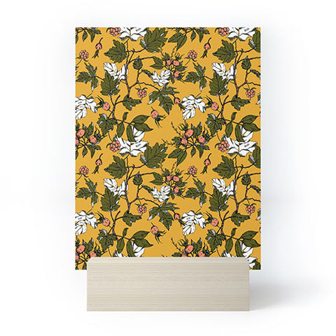 Marta Barragan Camarasa Autumnal botanical 22 Mini Art Print