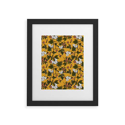 Marta Barragan Camarasa Autumnal botanical 22 Framed Art Print