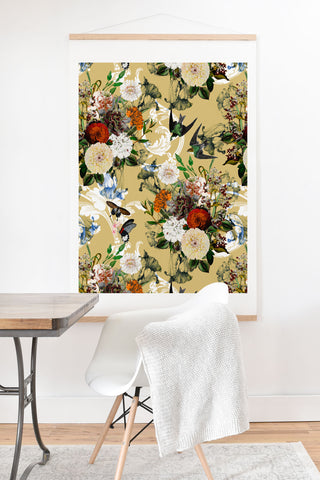 Marta Barragan Camarasa Baroque flower bouquet II Art Print And Hanger