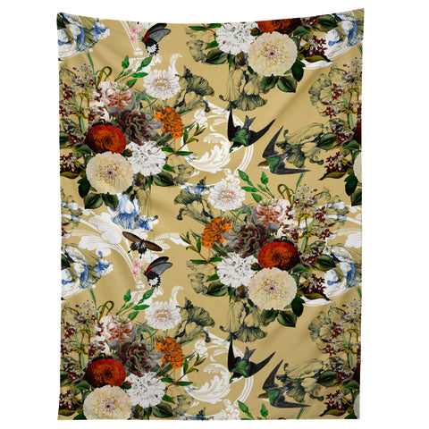 Marta Barragan Camarasa Baroque flower bouquet II Tapestry