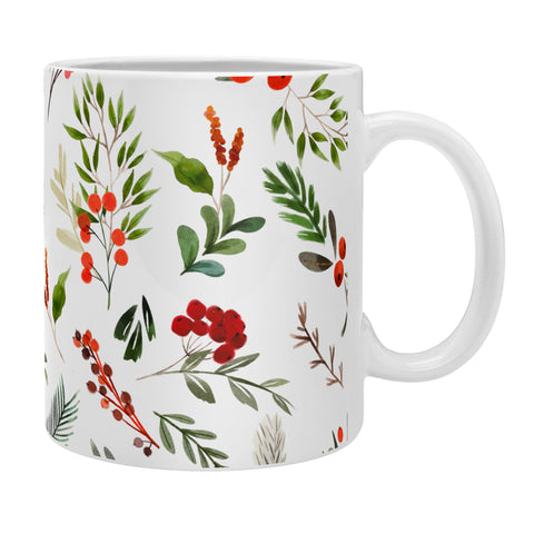Marta Barragan Camarasa Christmas Botany 001 Coffee Mug