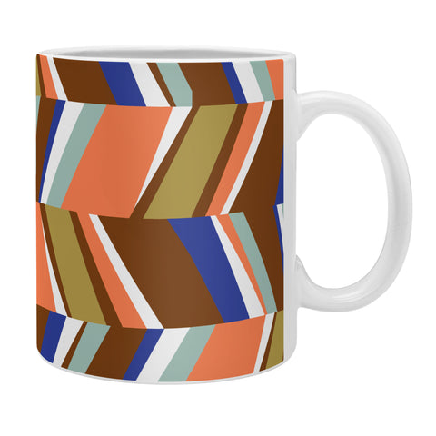 Marta Barragan Camarasa Colorful stripes retro 23 Coffee Mug