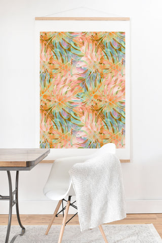 Marta Barragan Camarasa Colorful tropical summer Art Print And Hanger