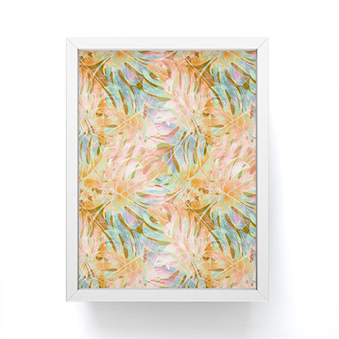 Marta Barragan Camarasa Colorful tropical summer Framed Mini Art Print
