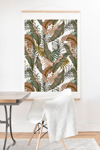 Marta Barragan Camarasa Drawing of wild tropical jungle I Art Print And Hanger