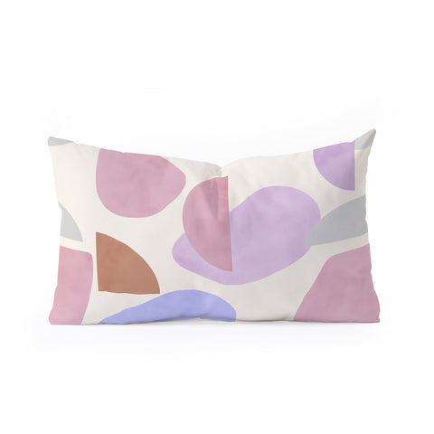 Marta Barragan Camarasa Geometric shapes 78G Oblong Throw Pillow