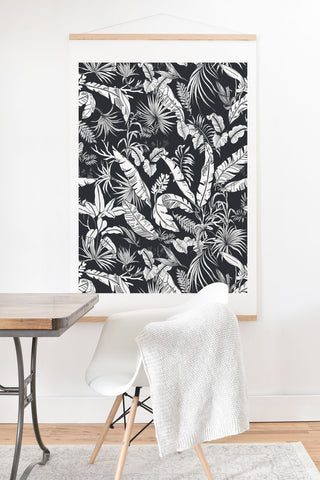 Marta Barragan Camarasa Jungle BW Art Print And Hanger