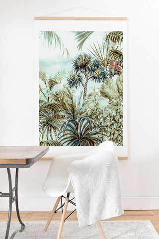 Marta Barragan Camarasa Jungle landscape Art Print And Hanger
