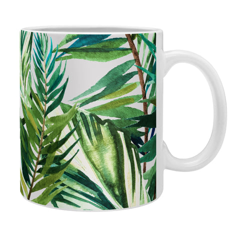 Marta Barragan Camarasa Leaf the jungle watercolor Coffee Mug