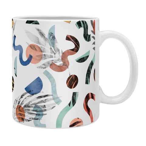 Marta Barragan Camarasa Marble nature geometric II Coffee Mug