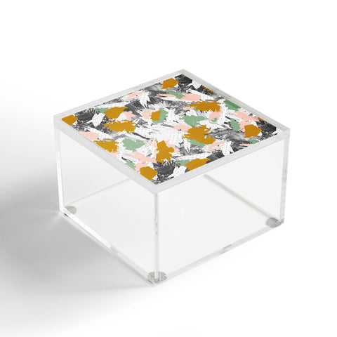 Marta Barragan Camarasa Marbled abstract in the colors Acrylic Box