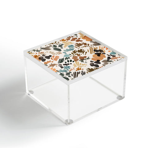 Marta Barragan Camarasa Modern abstract of brush stroke Acrylic Box