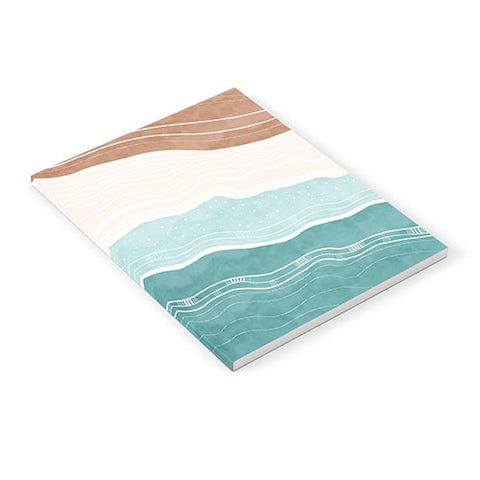 Marta Barragan Camarasa Modern beach abstract II Notebook