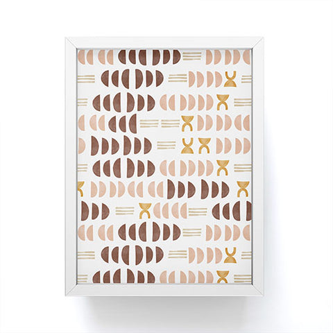 Marta Barragan Camarasa Modern geometric mosaic 10 Framed Mini Art Print