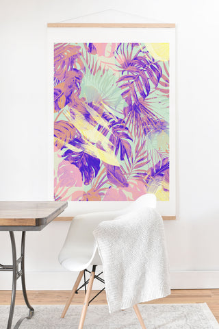 Marta Barragan Camarasa Modern paint abstract jungle Art Print And Hanger