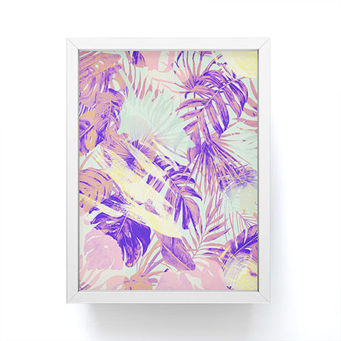Marta Barragan Camarasa Modern paint abstract jungle Framed Mini Art Print