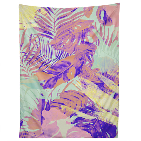 Marta Barragan Camarasa Modern paint abstract jungle Tapestry