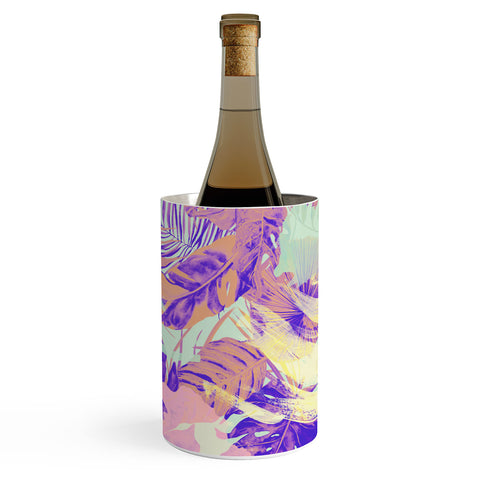 Marta Barragan Camarasa Modern paint abstract jungle Wine Chiller