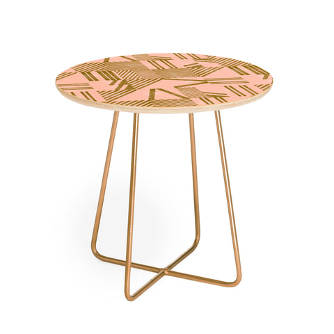 Marta Barragan Camarasa Modern pink tile Round Side Table