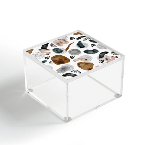 Marta Barragan Camarasa Modern shapes and points Acrylic Box