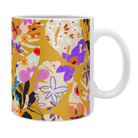 Marta Barragan Camarasa Modern tropical garden floral Coffee Mug