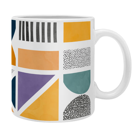 Marta Barragan Camarasa Mosaic shapes and textures Clf Coffee Mug