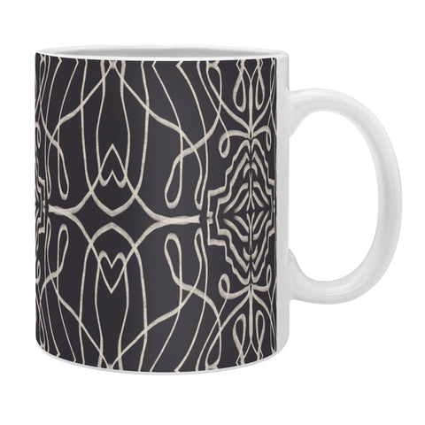 Marta Barragan Camarasa Mosaic Strokes Line Art II Coffee Mug