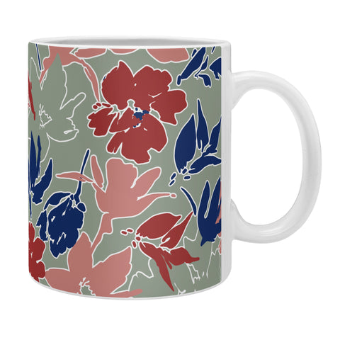 Marta Barragan Camarasa Paintbrush garden blooms C Coffee Mug