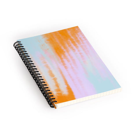 Marta Barragan Camarasa Pastel colors tie dye 71 Spiral Notebook