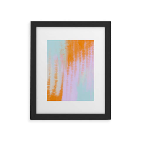 Marta Barragan Camarasa Pastel colors tie dye 71 Framed Art Print
