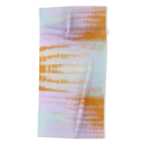 Marta Barragan Camarasa Pastel colors tie dye 71 Beach Towel
