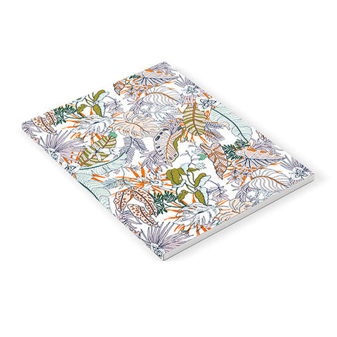 Marta Barragan Camarasa Pastel tropical botanical 90 Notebook