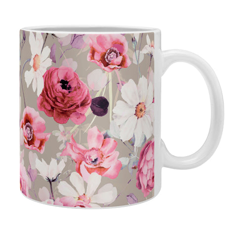 Marta Barragan Camarasa Pink and white flower garden Coffee Mug