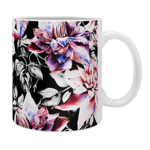 Marta Barragan Camarasa Pink bloom in the dark Coffee Mug