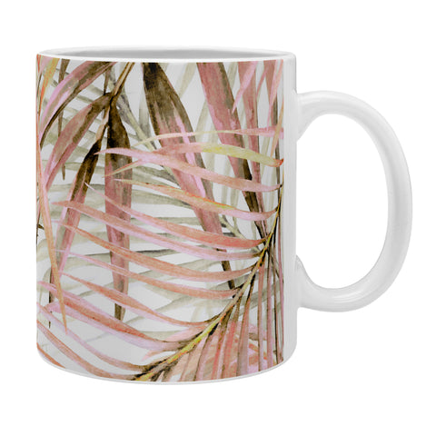 Marta Barragan Camarasa Pink leaf Coffee Mug