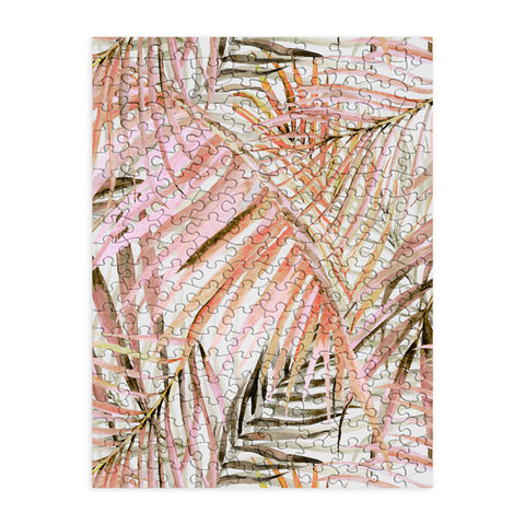 Marta Barragan Camarasa Pink leaf Puzzle