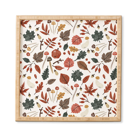 Marta Barragan Camarasa Reddish autumnal nature I Framed Wall Art