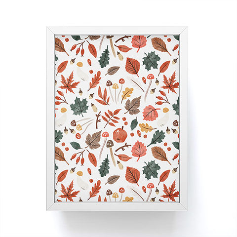 Marta Barragan Camarasa Reddish autumnal nature I Framed Mini Art Print