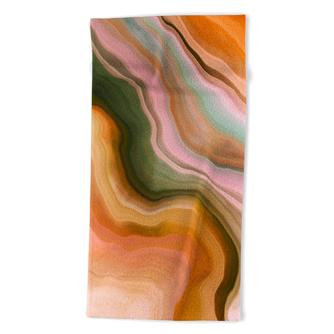 Marta Barragan Camarasa Rustic desert colors II Beach Towel