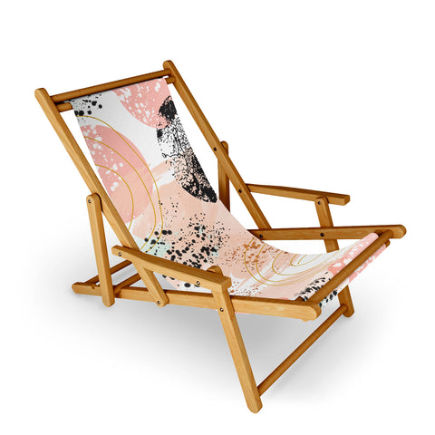 Marta Barragan Camarasa Shapes pastel and textures Sling Chair