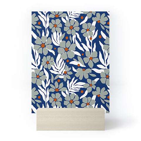 Marta Barragan Camarasa Simple garden blooms 23 Mini Art Print