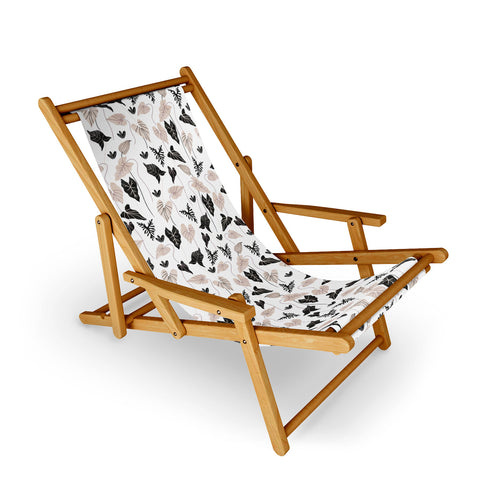 Marta Barragan Camarasa Simple modern nature BW Sling Chair
