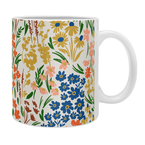Marta Barragan Camarasa Spring flowery meadow Coffee Mug