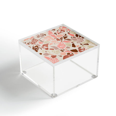 Marta Barragan Camarasa Terrazzo of dots and plants Acrylic Box