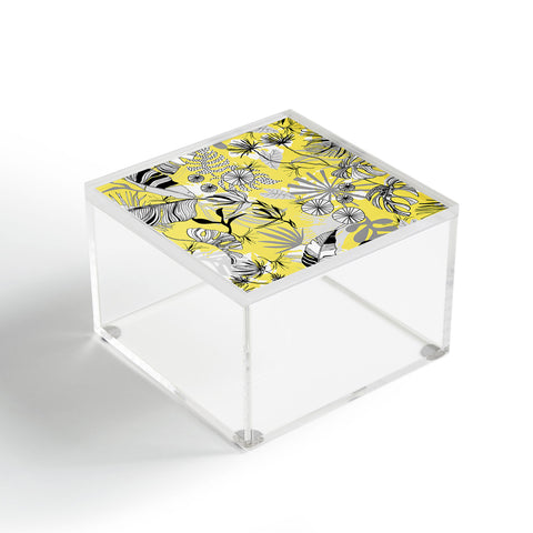 Marta Barragan Camarasa Tropical gray ya yellow Acrylic Box
