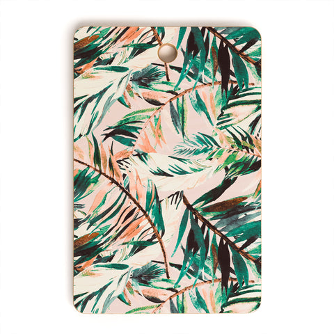 Marta Barragan Camarasa Tropical leaf Desert Cutting Board Rectangle