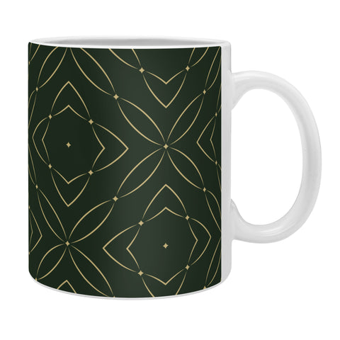 Marta Barragan Camarasa Vintage emerald pattern Coffee Mug