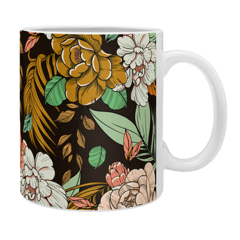 Marta Barragan Camarasa Vintage exotic flowery garden Coffee Mug